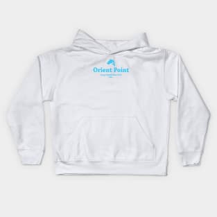 Orient Point, Long Island, New York Kids Hoodie